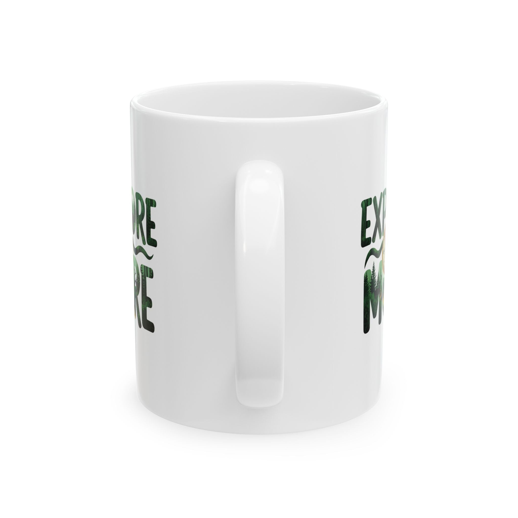 Explore More Nature Mug — Adventure Quote Ceramic Coffee Cup (11oz, 15oz)